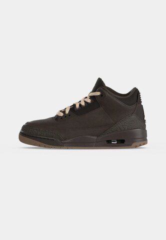 Sneaker low 'Air' de la Jordan pe maro: față