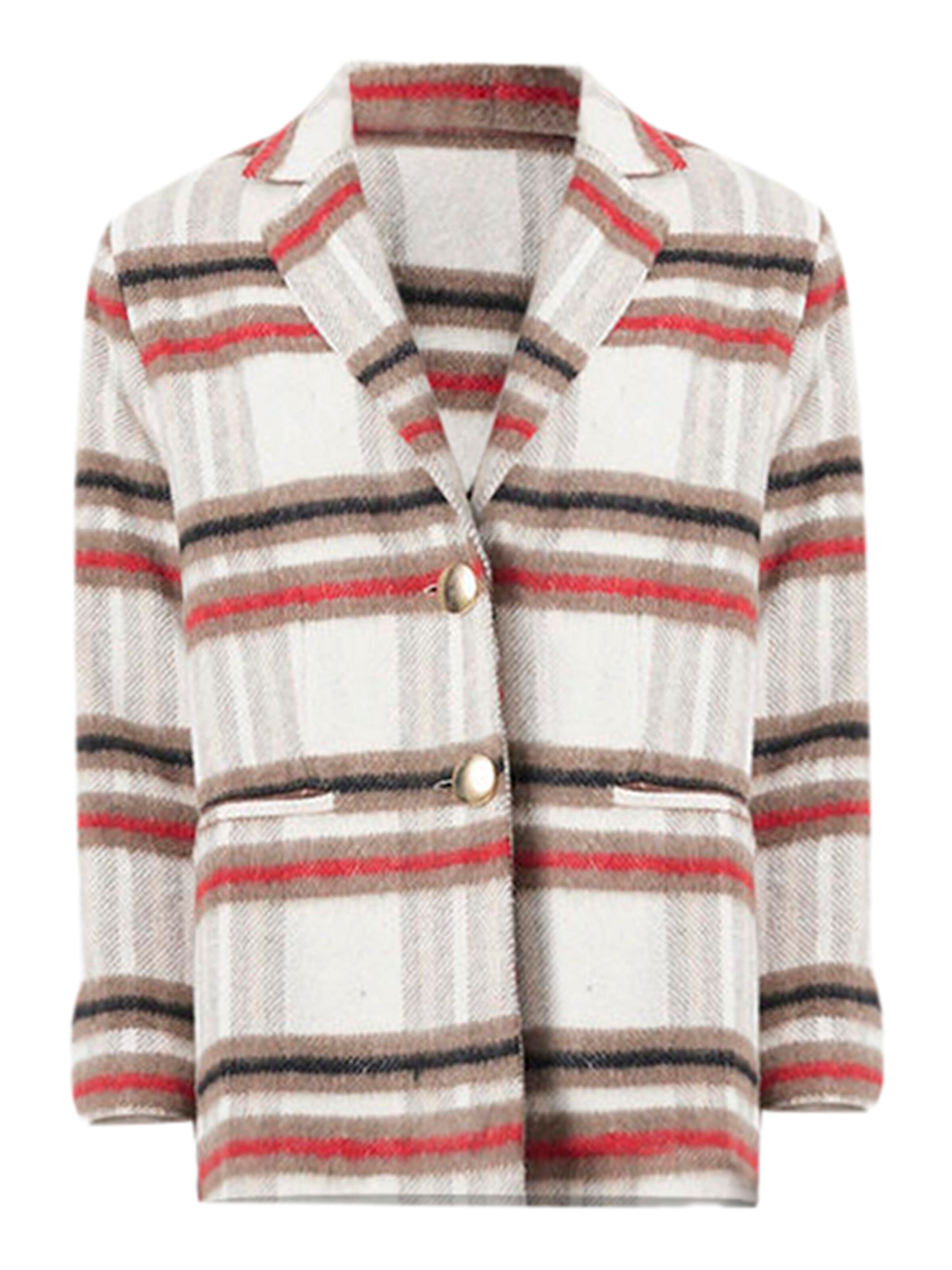 Touche Prive Jacke in Weiß: Vorderseite