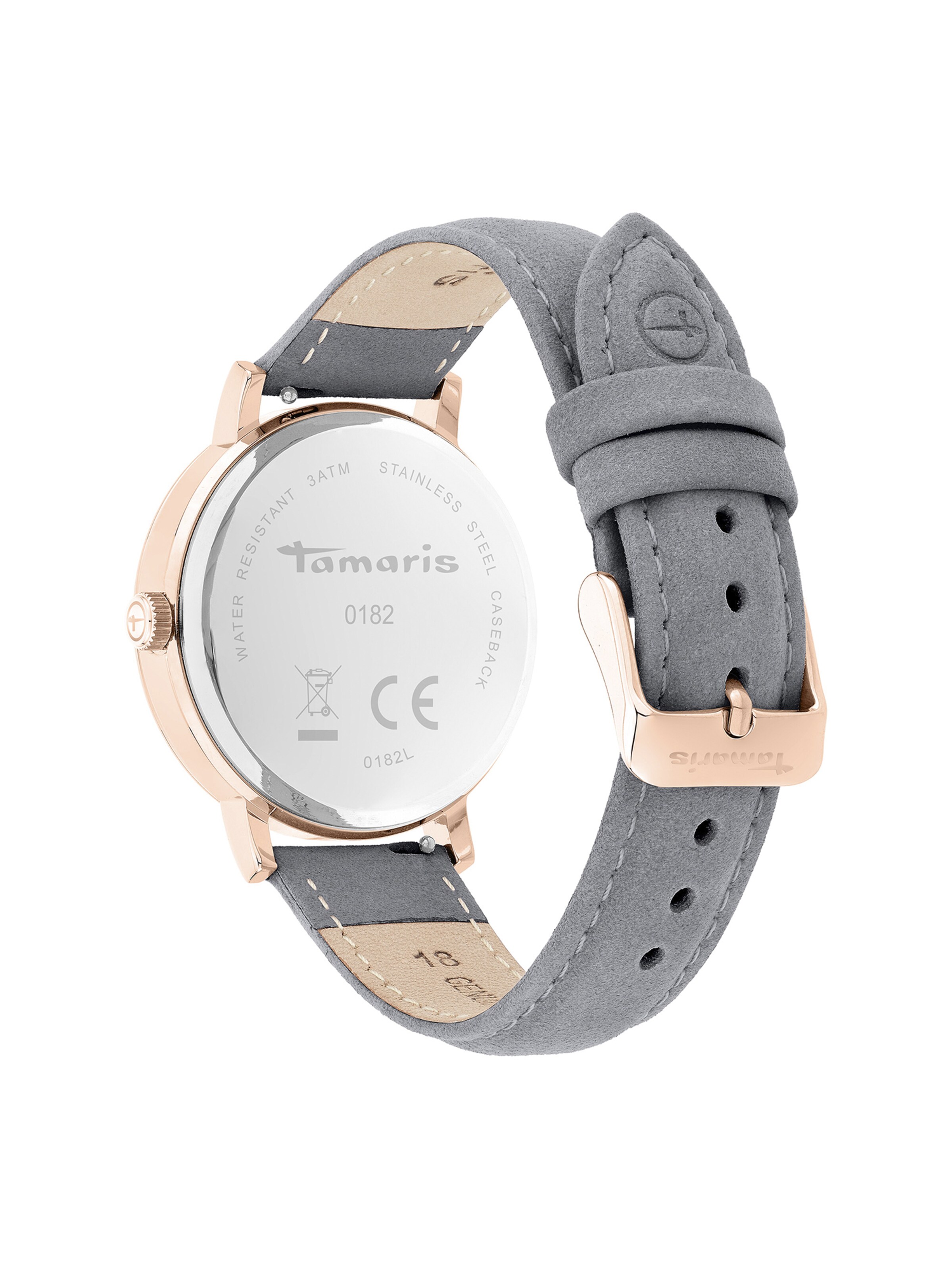 Tamaris Analoguhr in Grau