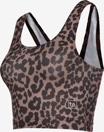 LASCANA ACTIVE Sports top in Brown