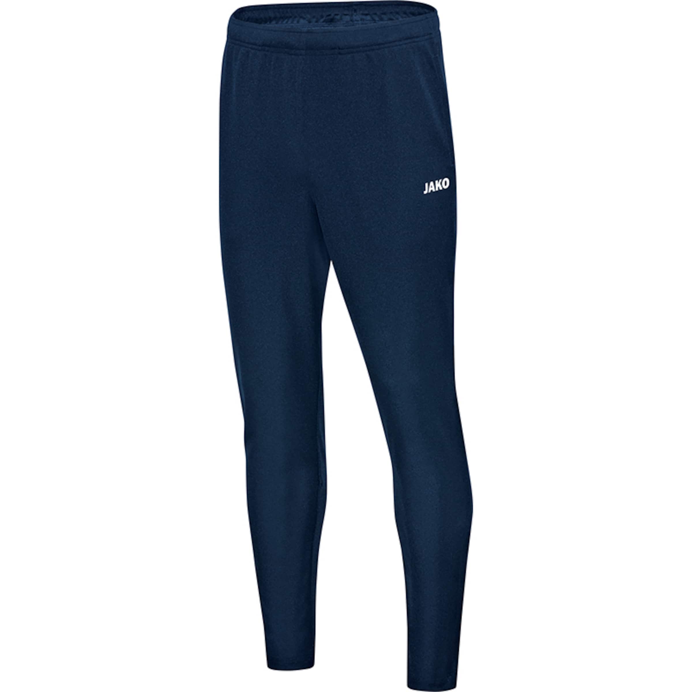 JAKO Slimfit Sporthose in Blau: Vorderseite