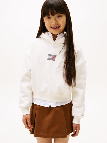 Sweat-shirt TOMMY HILFIGER en blanc : devant