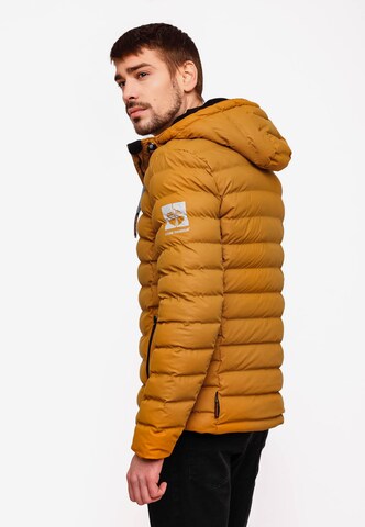 STONE HARBOUR Winter Jacket 'Zaharoo' in Yellow