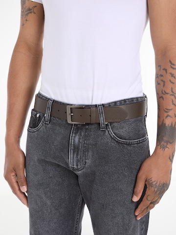 Calvin Klein Jeans Belt 'Classic' in Brown: front