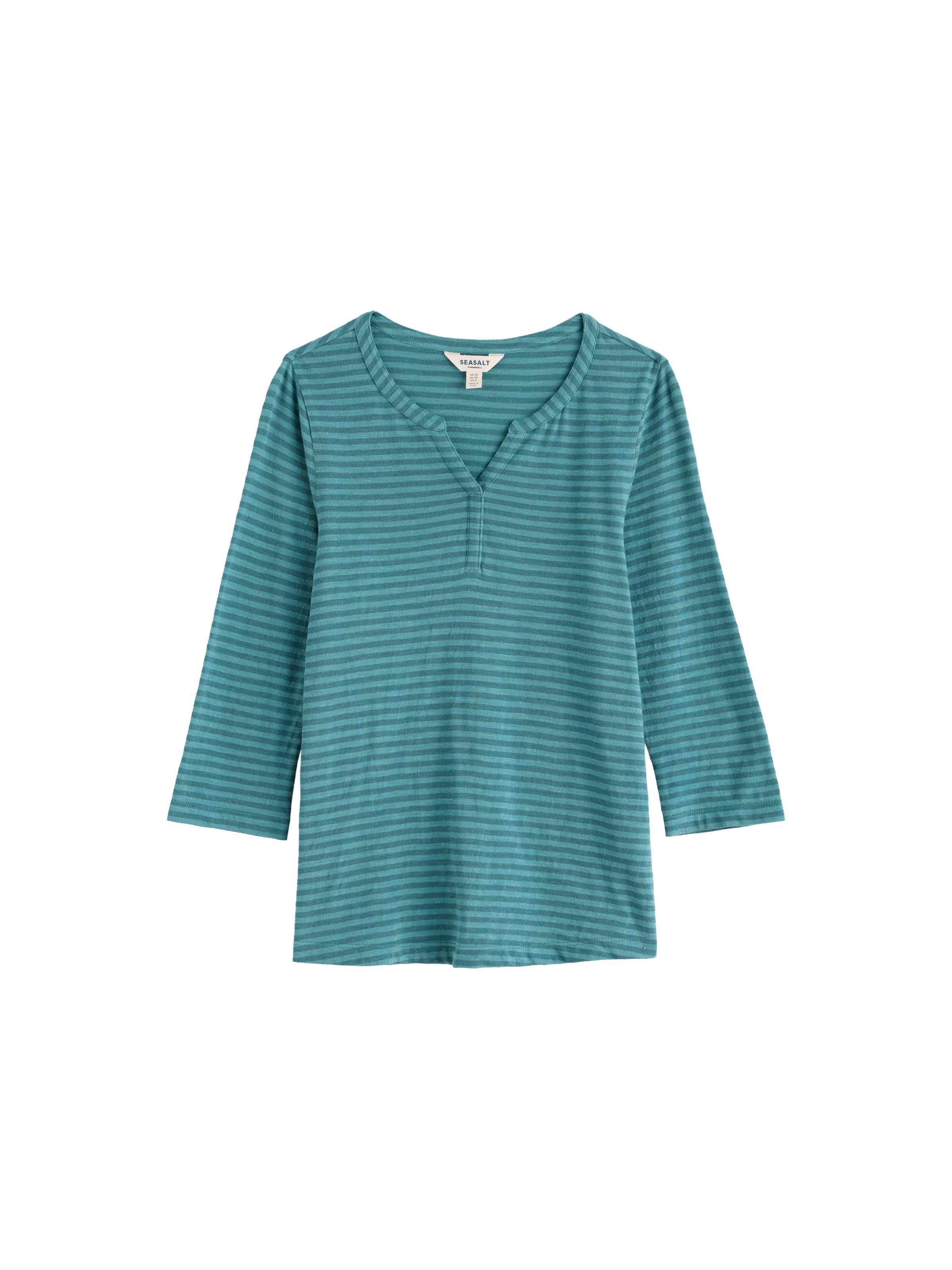 Seasalt Cornwall Shirt 'Carlyon' in Blauw: voorkant