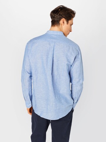 ETERNA - Ajuste regular Camisa en azul