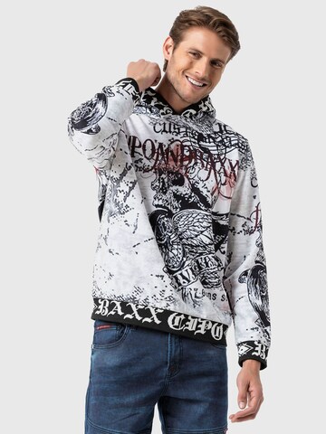 CIPO & BAXX Sweatshirt in Weiß