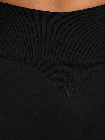 Coupe slim Leggings ' Priska ' Smilodox en noir