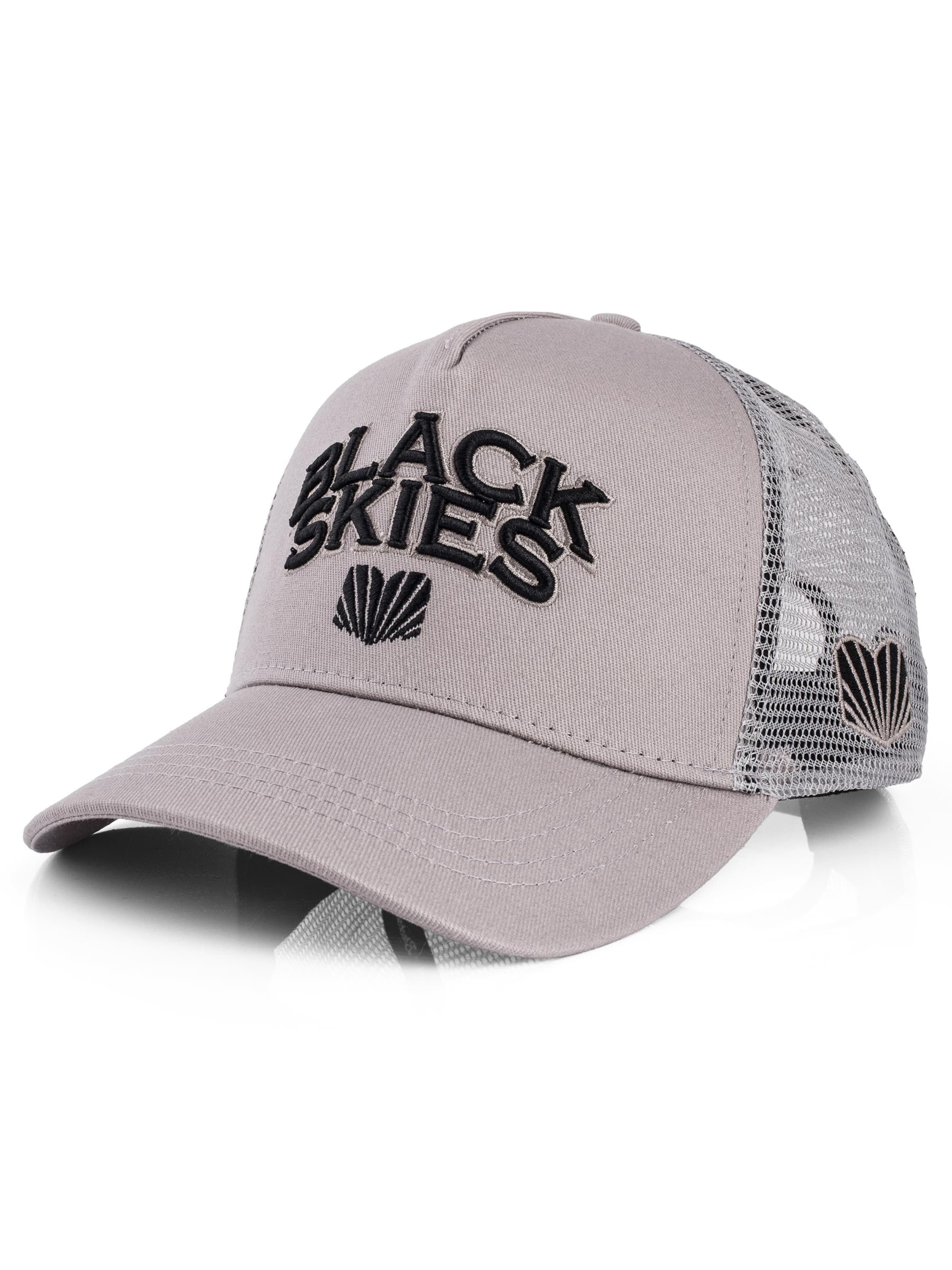Blackskies Cap‌‌‌ in Grau: Vorderseite