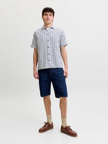 JACK & JONES Comfort Fit Skjorte i blå