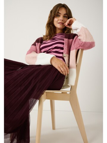 MORE & MORE Knit Cardigan in Pink