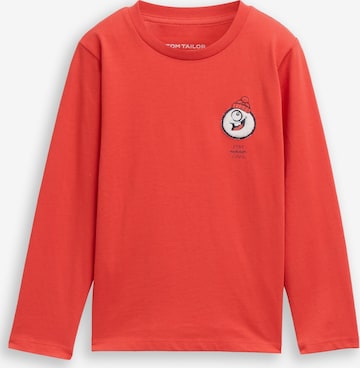 TOM TAILOR Shirt in Orange: front