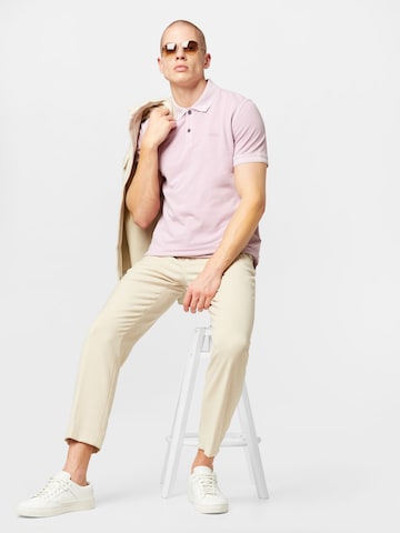 BOSS Orange Regular Fit Poloshirt 'Prime' in Pink