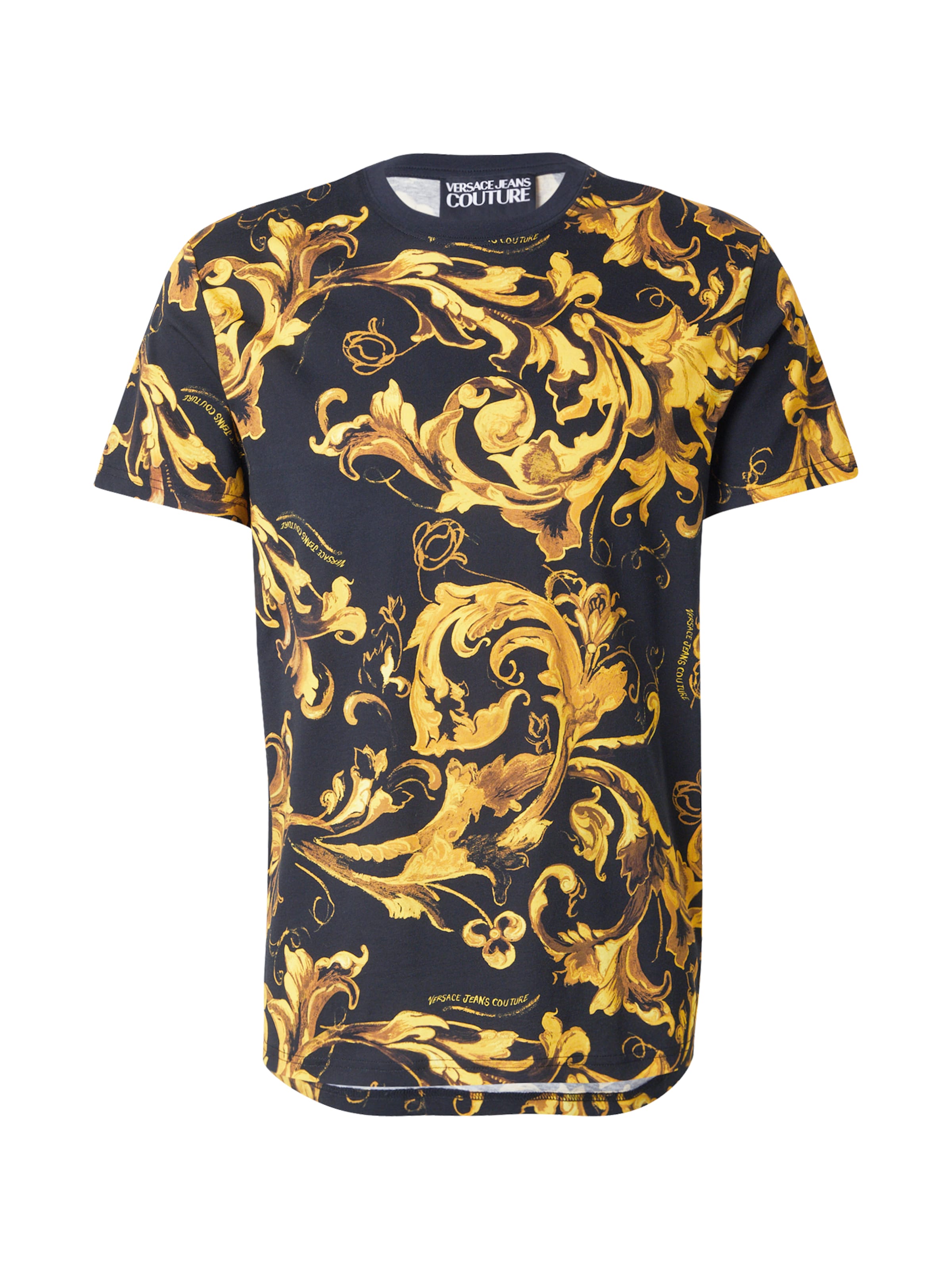 Maglietta di Versace Jeans Couture in nero: frontale