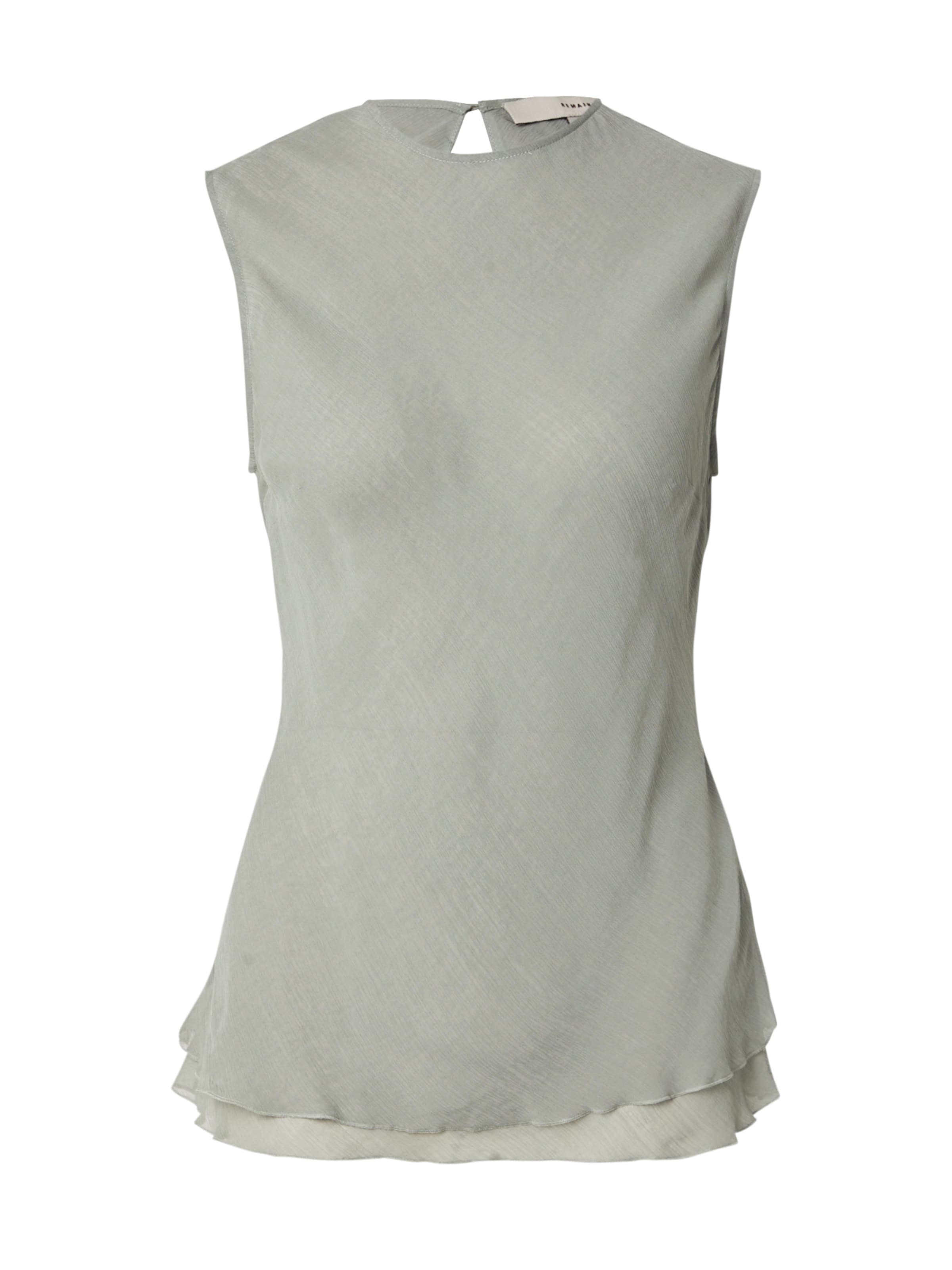 REMAIN Bluzka w kolorze szary: przód