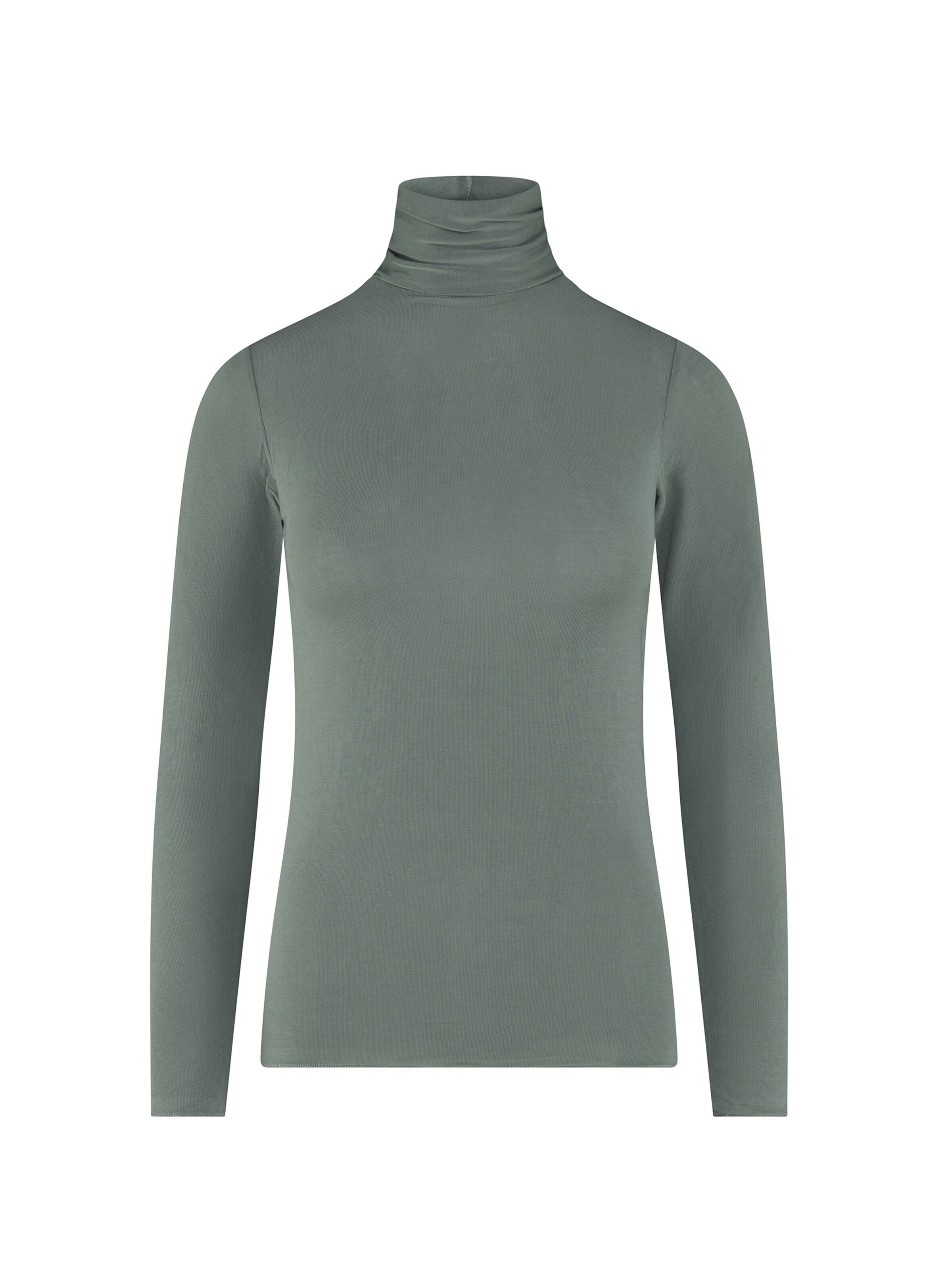 Ciocca Unterhemd 'Body Dolcevita Manica Lunga in Cashmere e Modal'‌‌‌‌ in Grün: Vorderseite