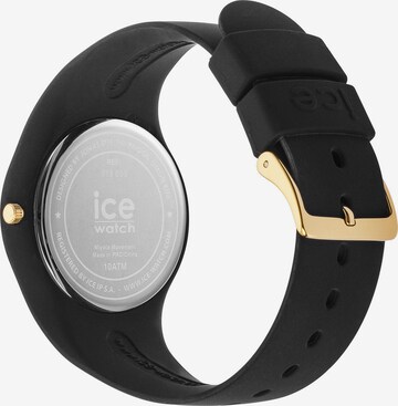 ICE WATCH Analoguhr in Schwarz