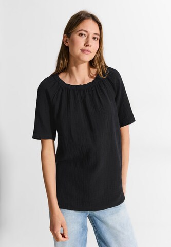 CECIL Bluse in Schwarz: Vorderseite
