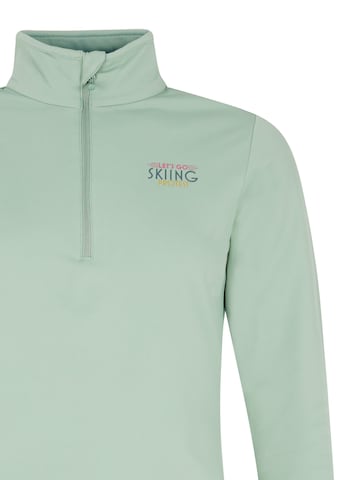 PROTEST Sportsweatshirt 'PRTLUNAR' in Grün