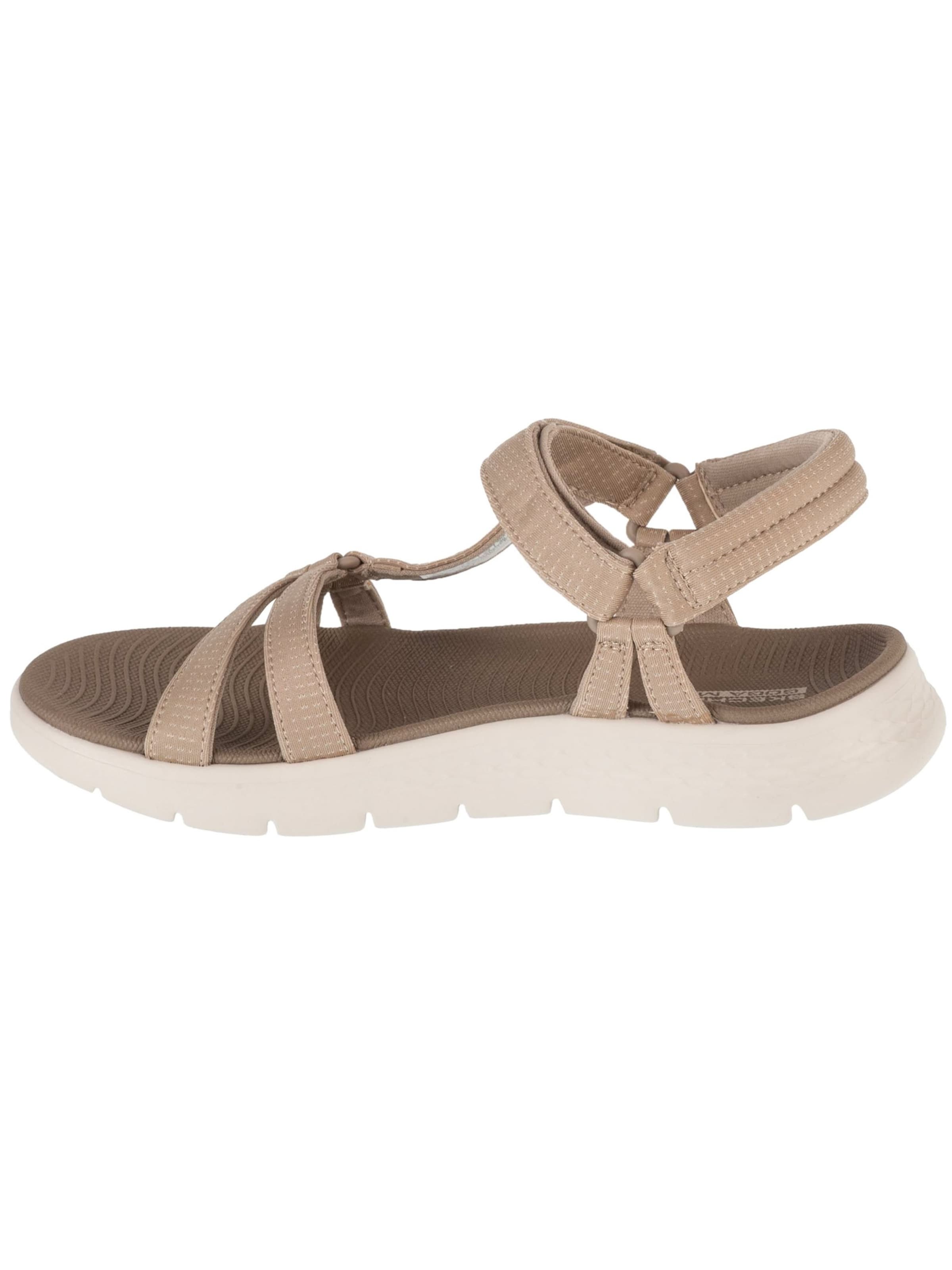 SKECHERS Sandale 'Go Walk Flex'‌‌‌‌‌ in Grau: Vorderseite