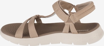 Sandales 'Go Walk Flex' SKECHERS en gris : devant