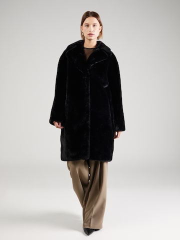 STAND STUDIO Χειμερινό παλτό σε μαύρο: μπροστά