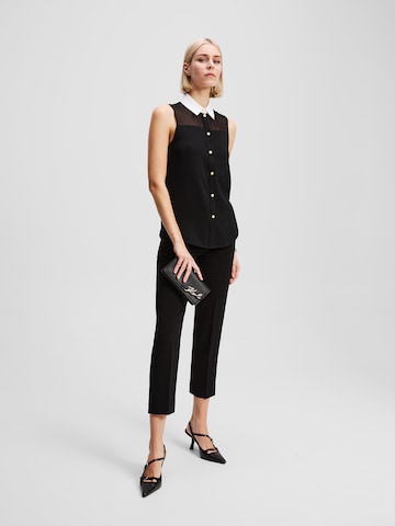 Camicia da donna di Karl Lagerfeld in nero