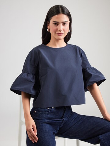 Weekend Max Mara Μπλούζα 'BREAK' σε μπλε: μπροστά