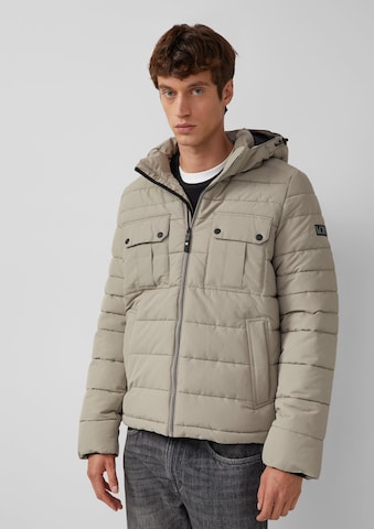 s.Oliver Winterjacke in Grau: Vorderseite