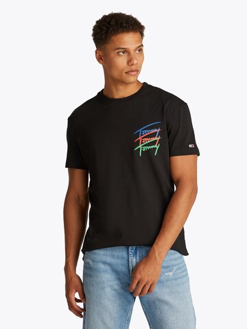 Maglietta di Tommy Jeans in nero: frontale
