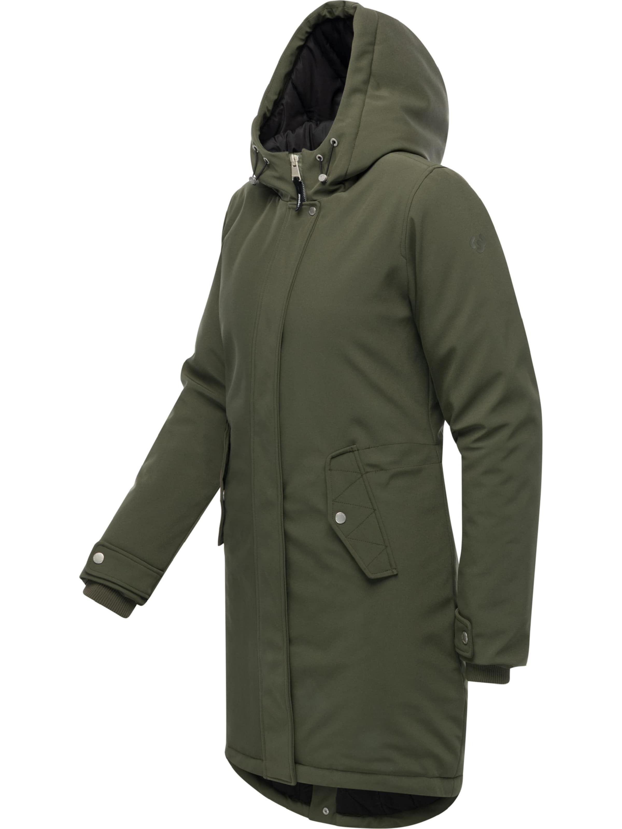 Ragwear Winter coat 'Itiga' in Green