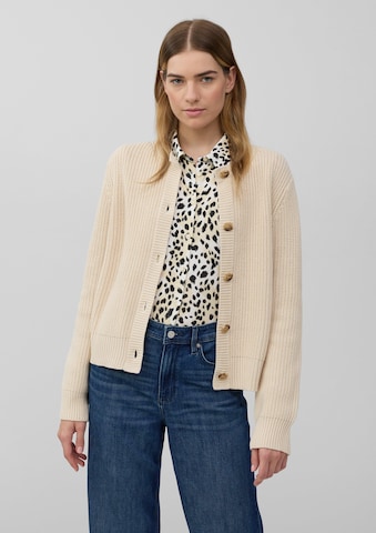 Cardigan s.Oliver en beige : devant