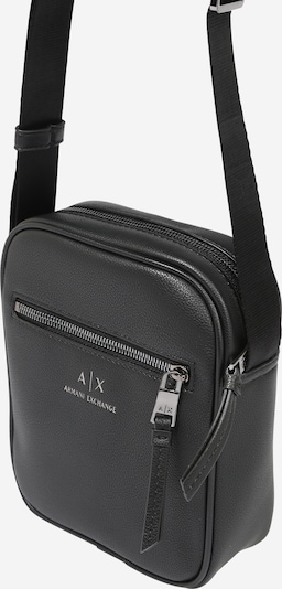 ARMANI EXCHANGE Olkalaukku värissä musta / hopea, Tuotenäkymä