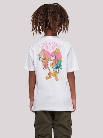 T-Shirt 'Kellogg's Cereal Breakfast Club Tony the Tiger' F4NT4STIC en blanc : devant