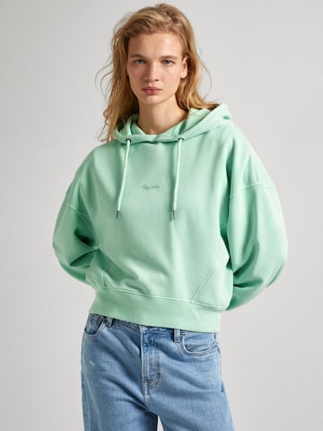 Pepe Jeans Sweatshirt 'LYNETTE' in Green: front