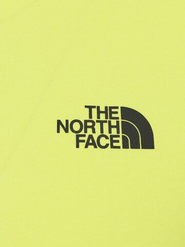 Maglietta 'FESTIVAL' di THE NORTH FACE in giallo