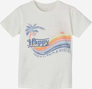 NAME IT - Camiseta 'Freddi' en blanco: frente