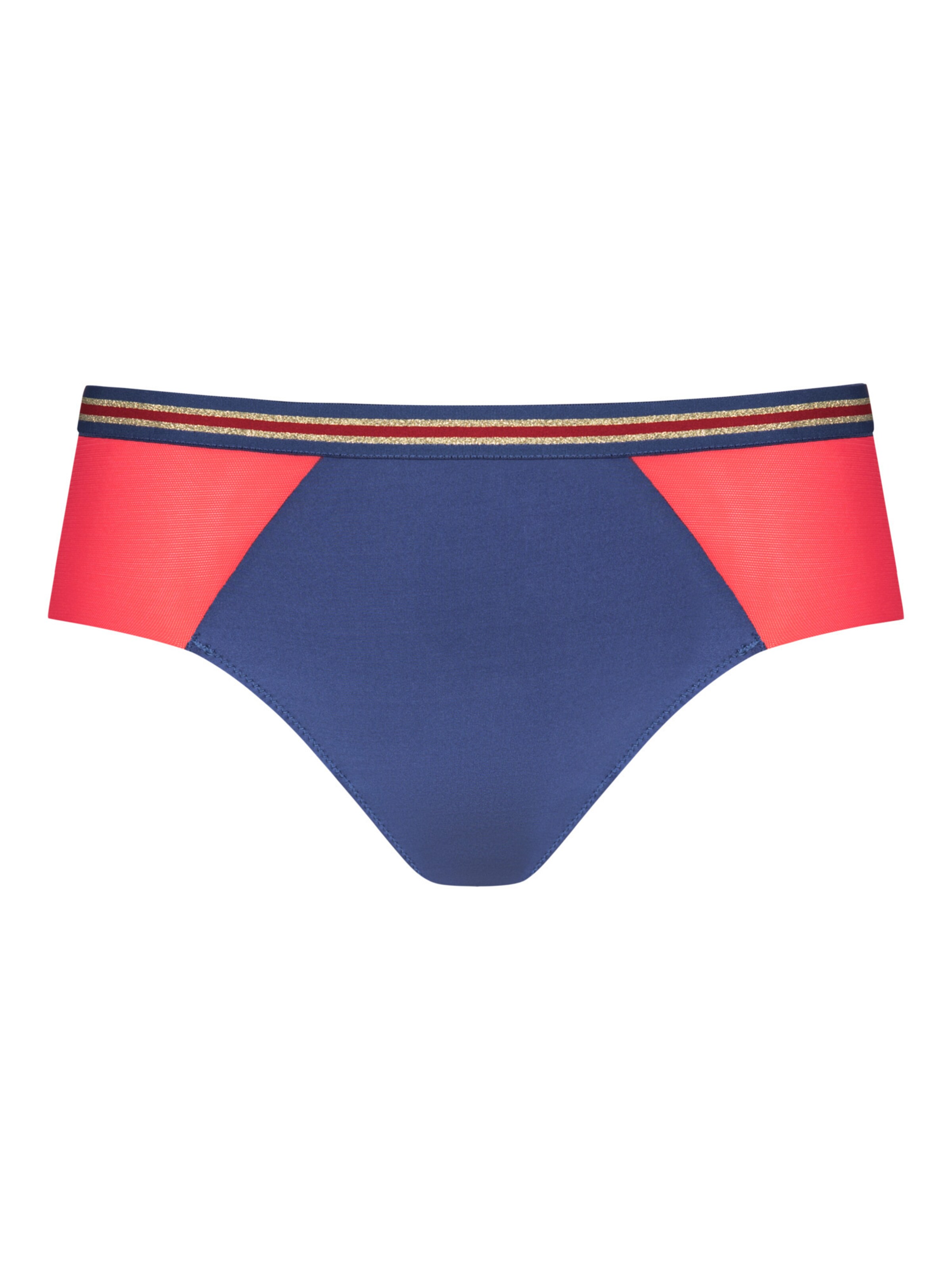 Mey Slip 'Poetry Sheer' in Blauw: voorkant