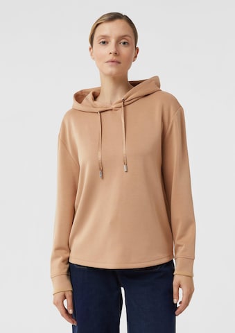 COMMA Sweatshirt in Braun: Vorderseite