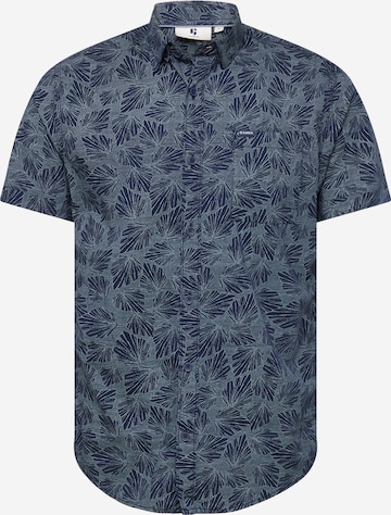 GARCIA Regular fit Button Up Shirt in Blue: front