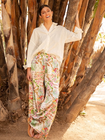 Wide leg Pantaloni 'Johnny Palazzo Silk Pants' di Introvertie VIENNA in colori misti
