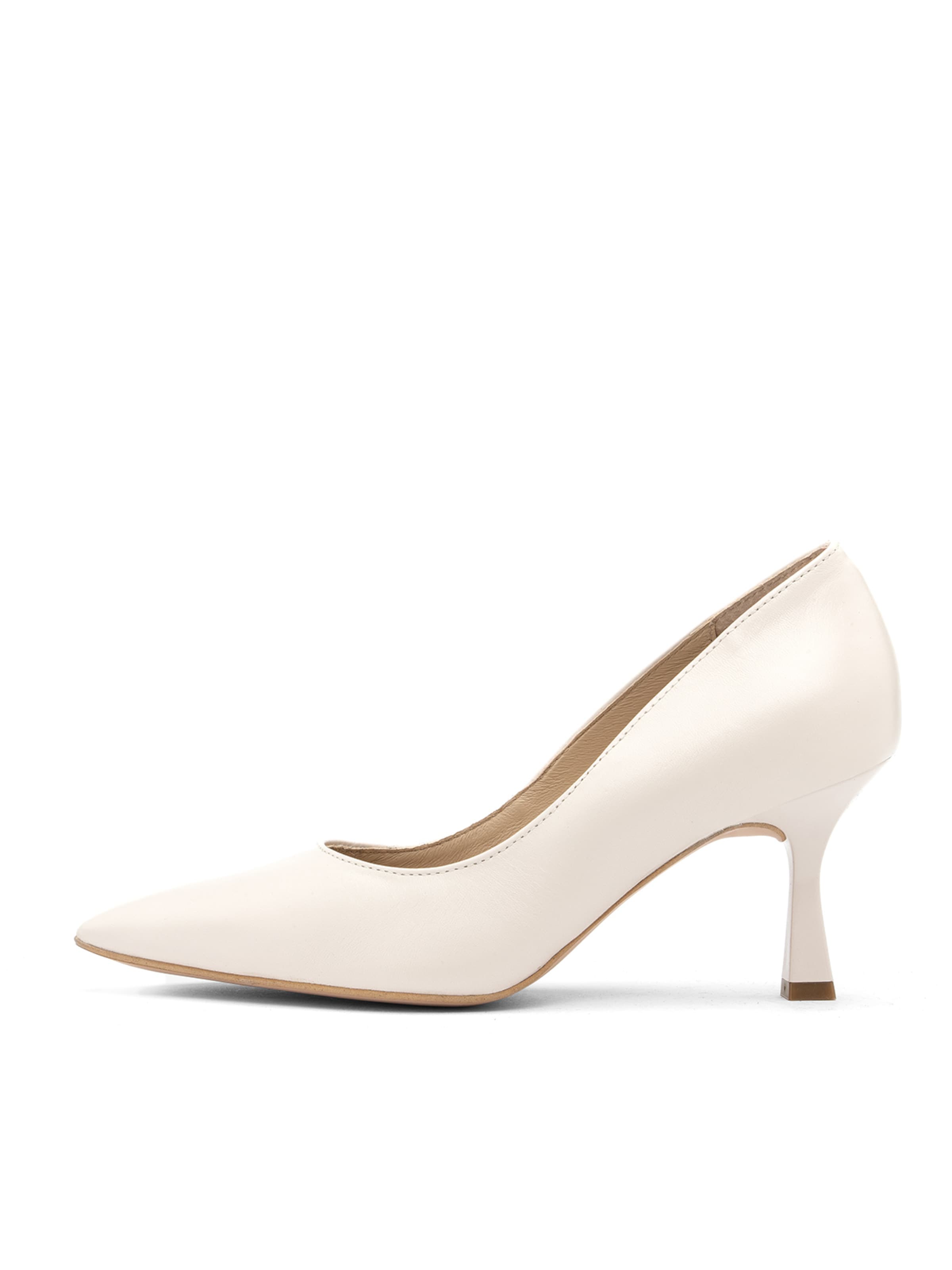 RYŁKO Γόβες σε λευκό: μπροστά