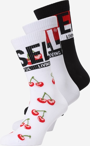 juoda DIESEL Kojinės 'SKM-RAY': priekis