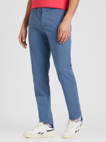 Regular Pantaloni eleganți de la TOMMY HILFIGER pe albastru: față