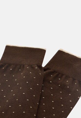 Chaussettes Boggi Milano en marron
