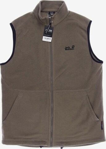 JACK WOLFSKIN Vest in XL in Brown: front