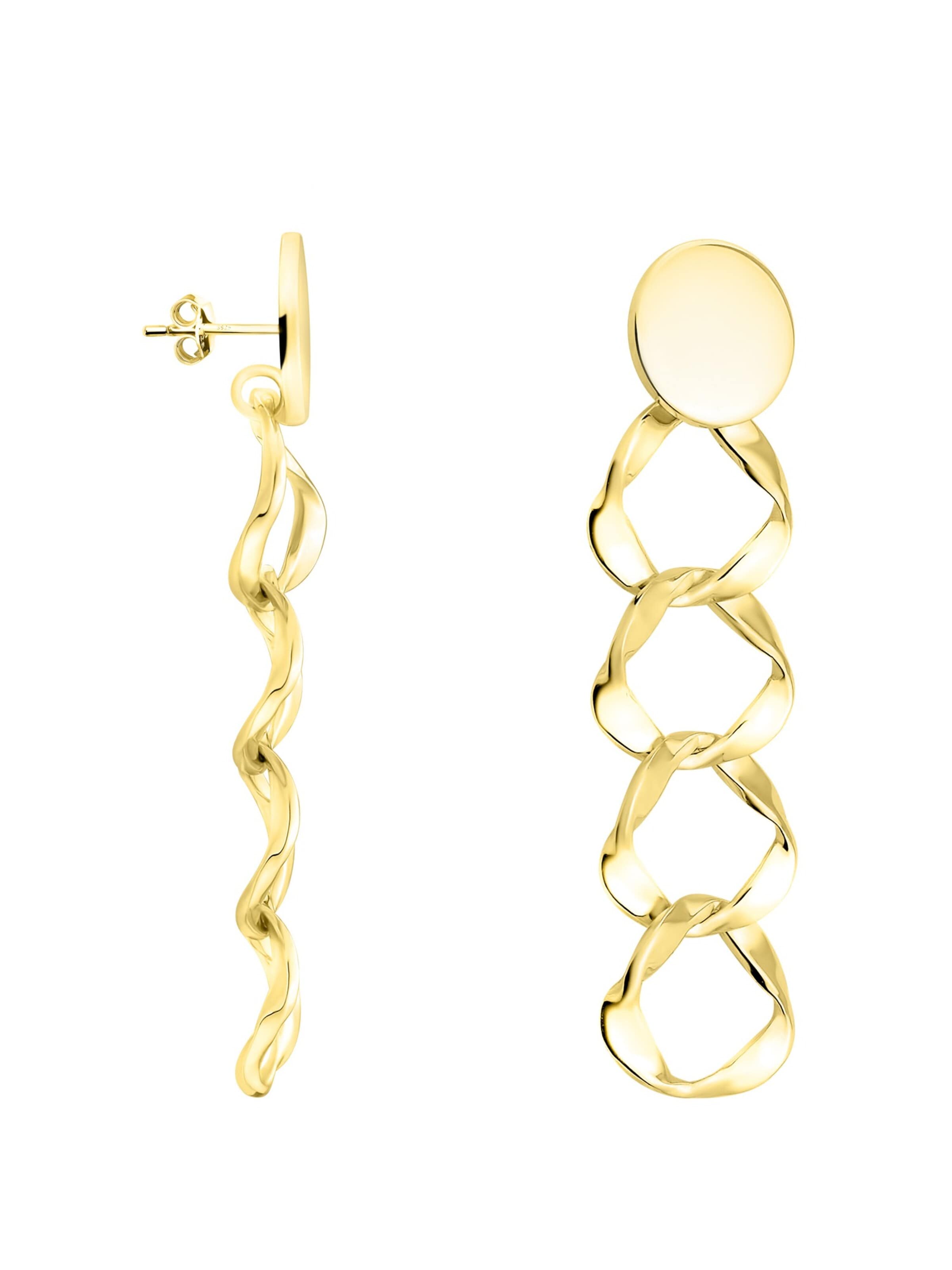 Sofia Milani Earrings 'Circles' in Gold: front