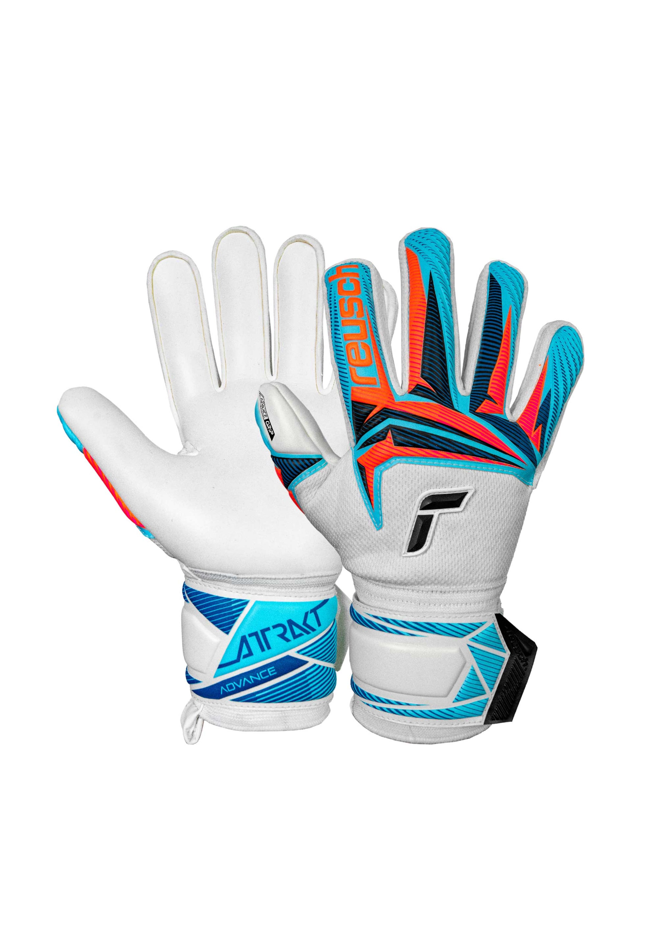 REUSCH Sports gloves 'Attrakt Advance' in White, Item view