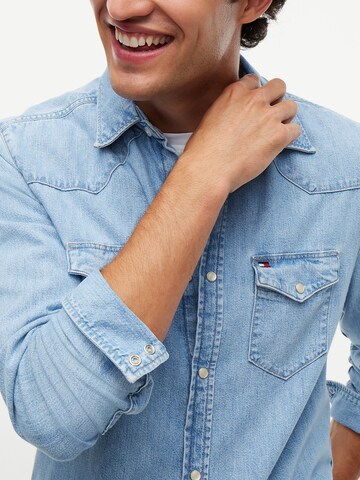Coupe regular Chemise TOMMY HILFIGER en bleu