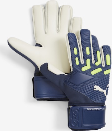 PUMA Athletic Gloves 'Future Match' in Blue: front